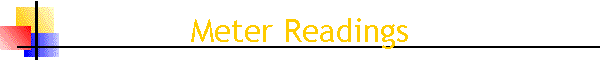 Meter Readings